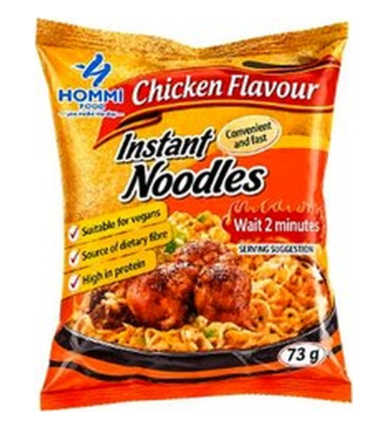 Hommi Chicken Flavour instant noodles 73 g pack