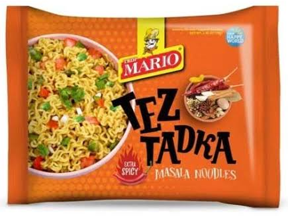 Mario Tez Tadka Noodles pack