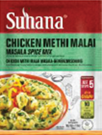 Suhana Chicken Methi Malai spice product