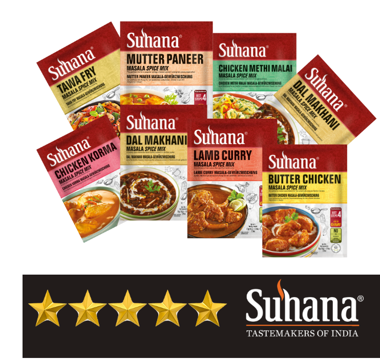 Suhana spice mixes hero image